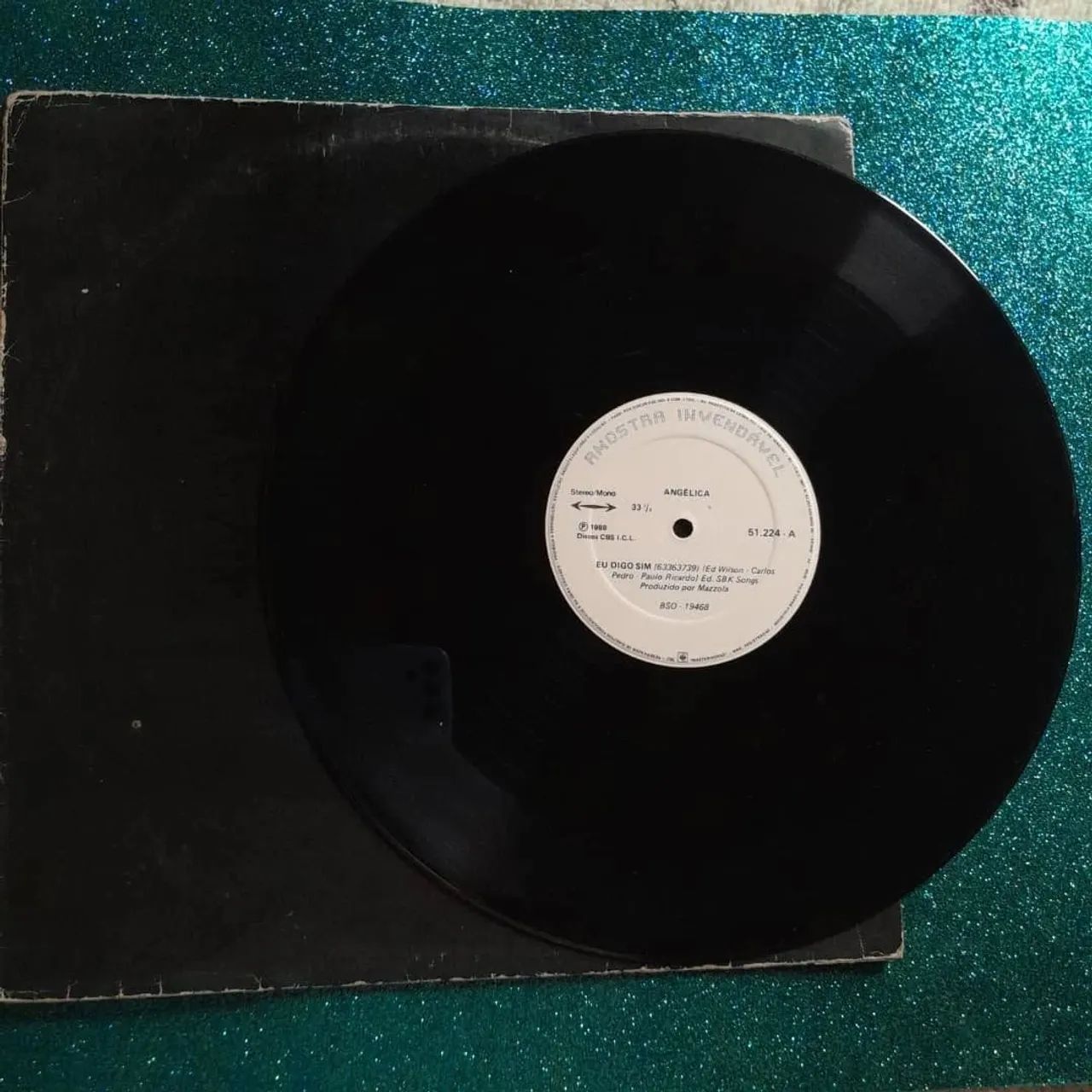 Disco LP Vinil Angélica " Eu Digo sim" Invendável 