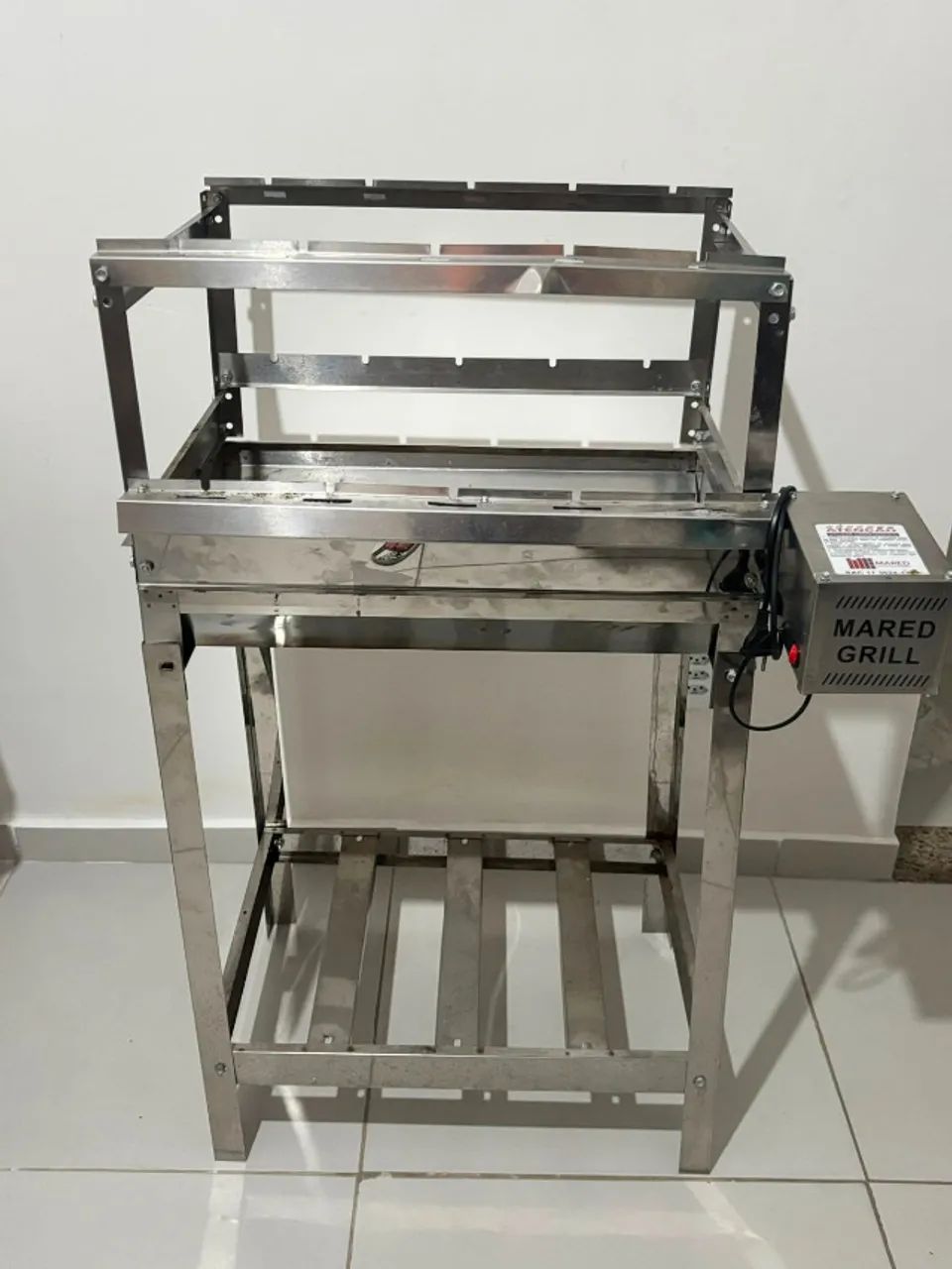 Churrasqueira grill inox