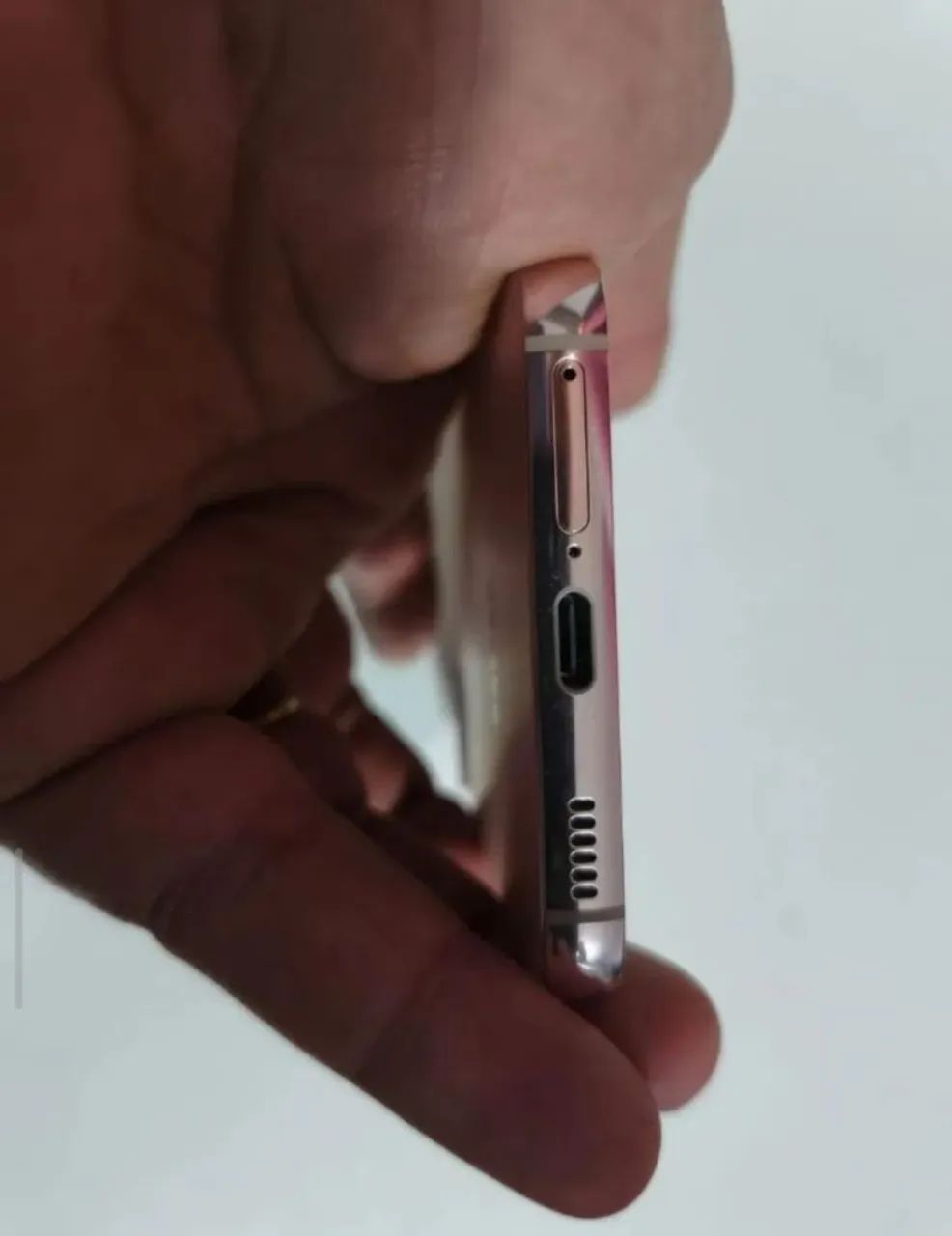 Samsung Galaxy s22 256g, detalhe, linha verde na tela - Celulares
