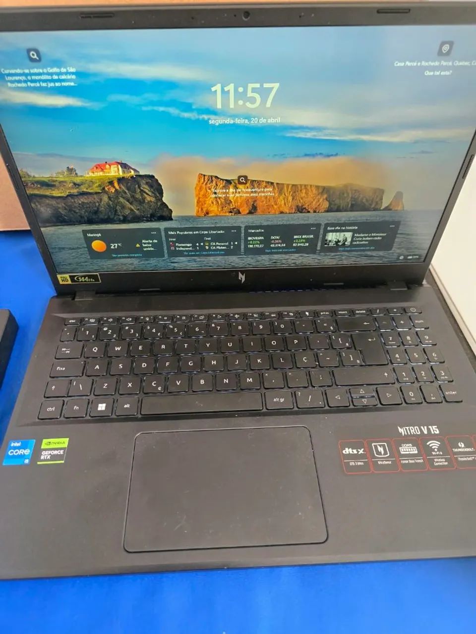 Notebook Gamer Acer 15 13420H/16gb ram e rtx2050 - Foto 2