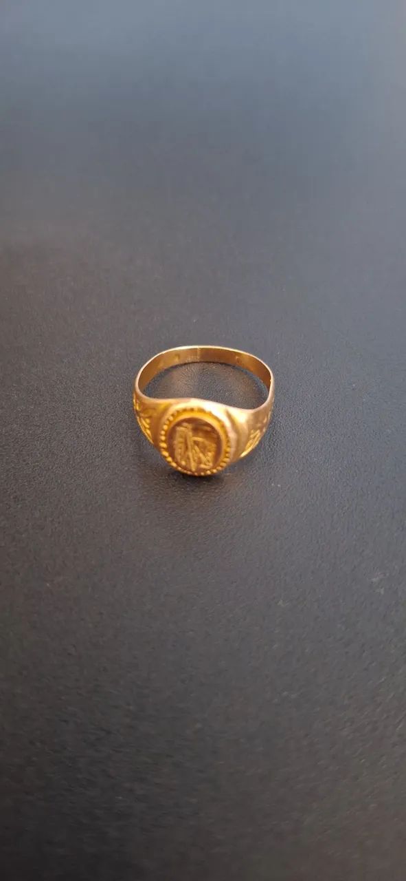 anel ouro 18k 750