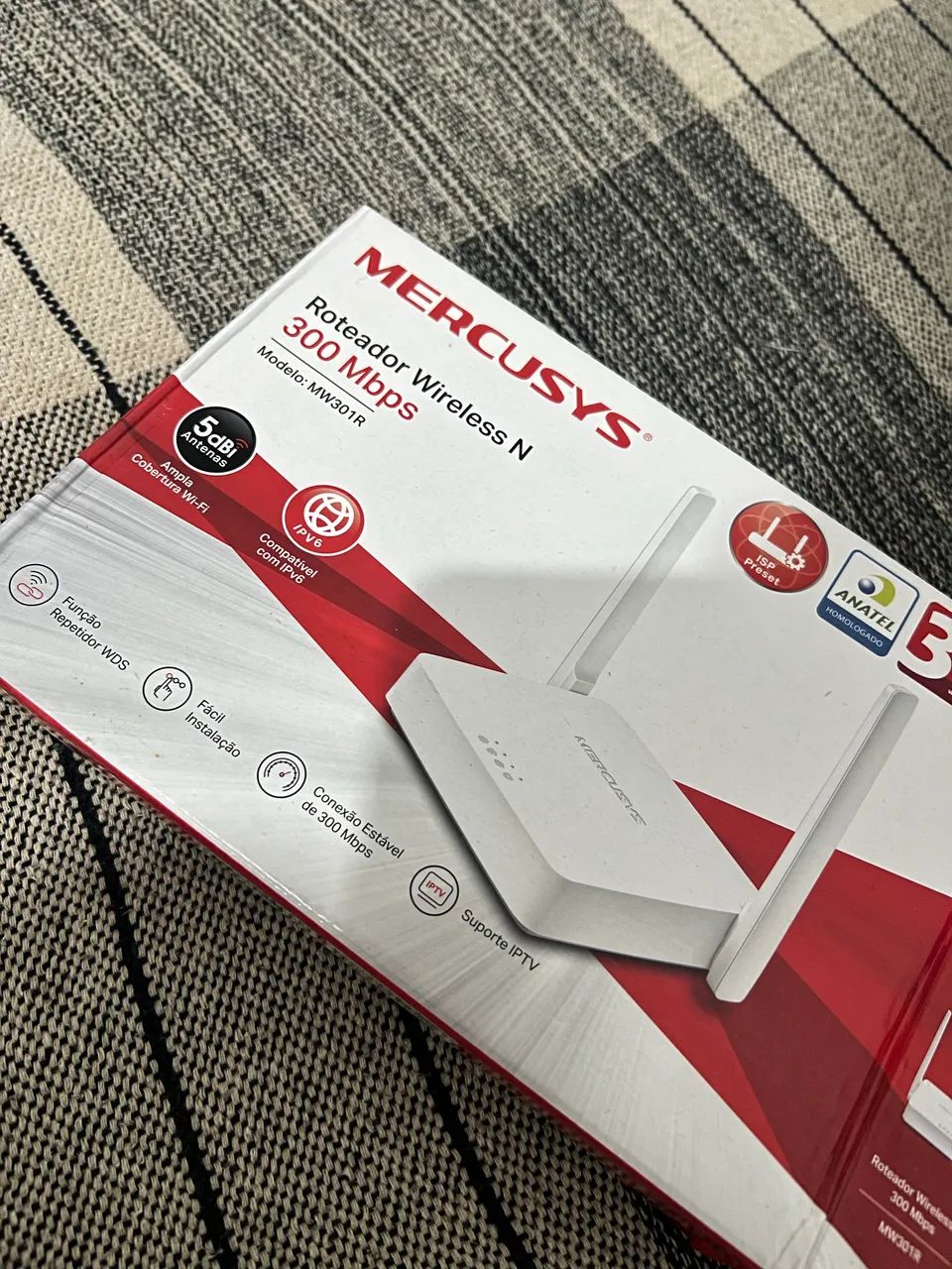 Roteador Wireless N 300 Mbps (modelo MW301R) - Foto 2