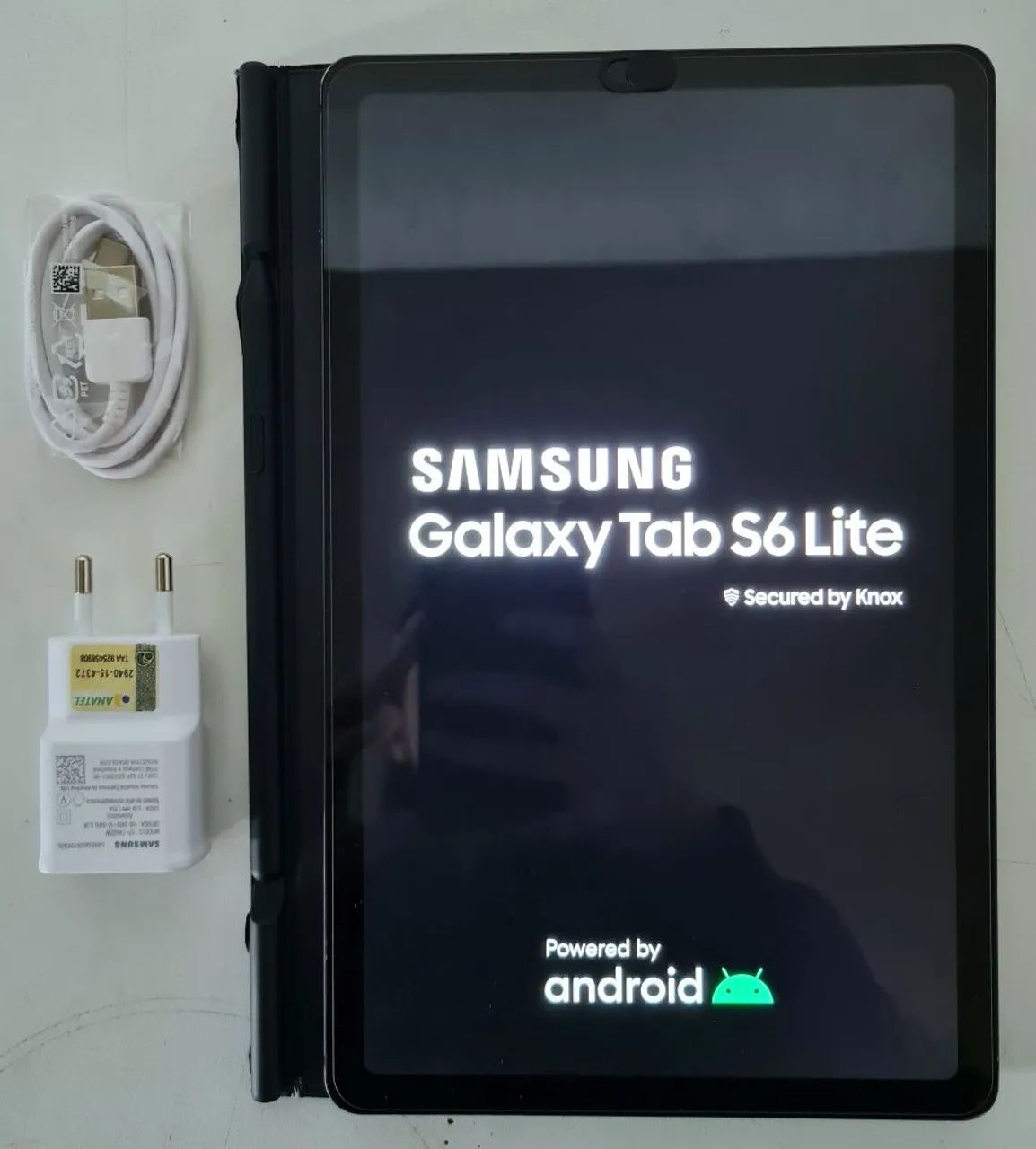 Tablet Samsung S6 Lite 64gb LTE Rede de Celular - Foto 2