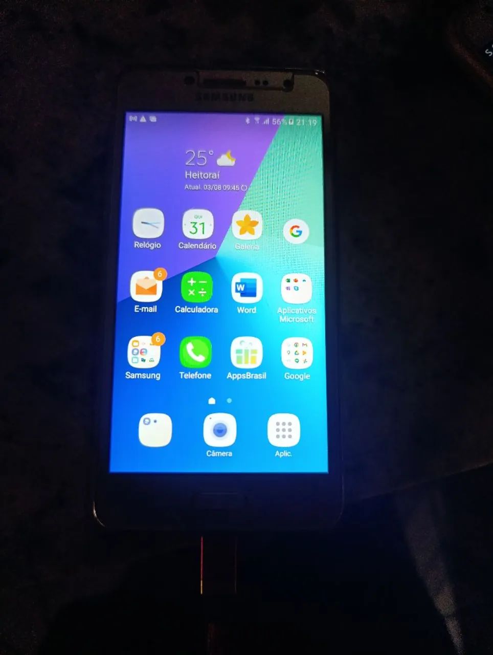 galaxy j2 prime dourado - Foto 2