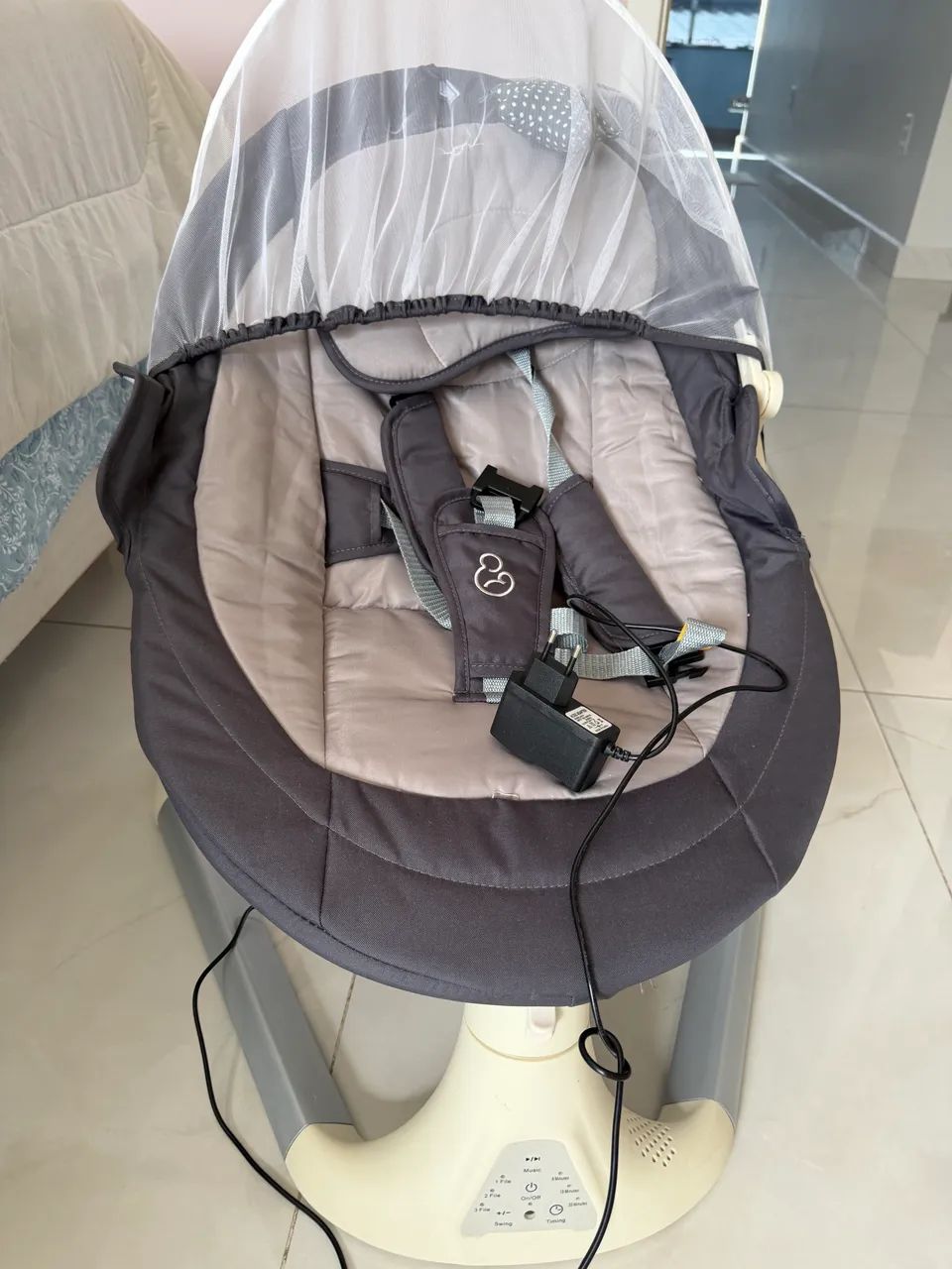 Cadeira de descanso automática para bebê  - Foto 2