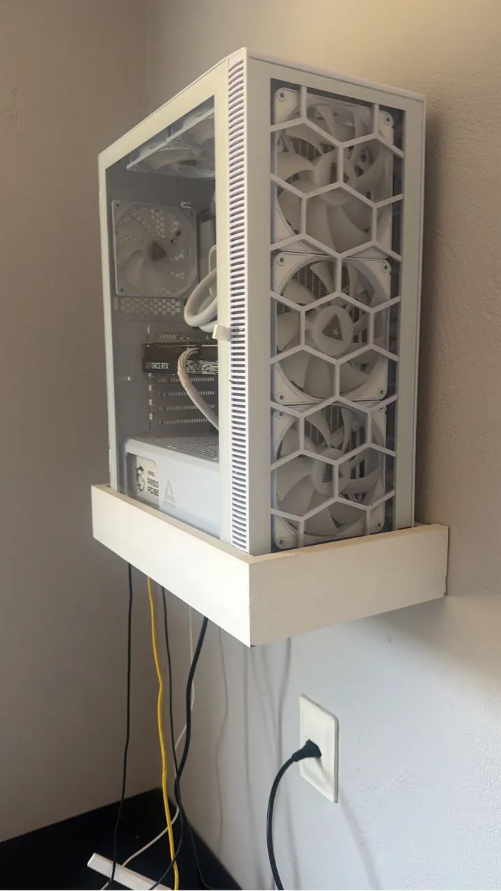 Suporte de parede pra PC - MDF - Foto 3