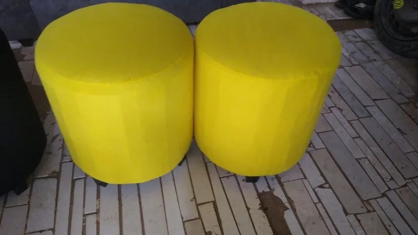Puffs redondos para inovar seu lár - fazemos entregas! - Foto 3