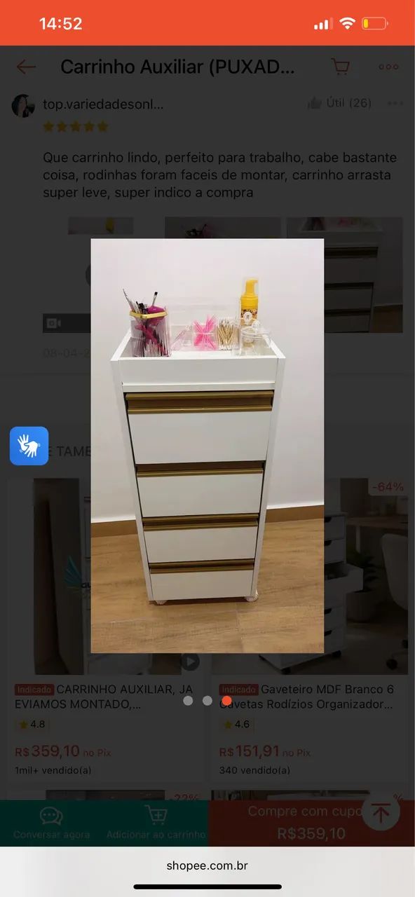 Itens de decoração para Studio e salão de beleza  - Foto 3