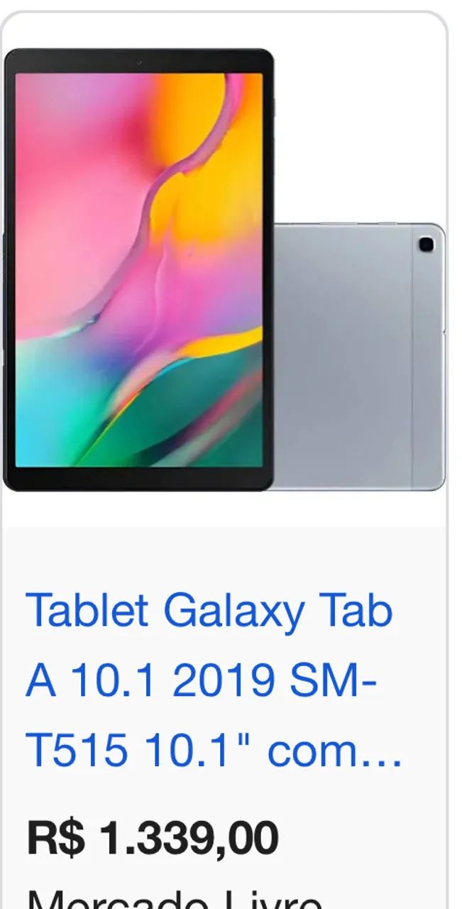 Tablet Samsung tab A 10  - Foto 4