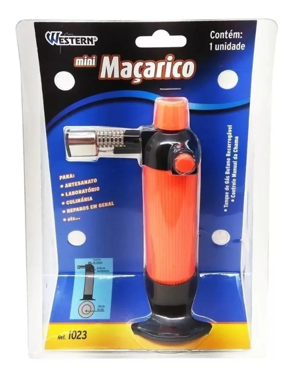 Mini Maçarico Portátil Recarregável - Foto 5
