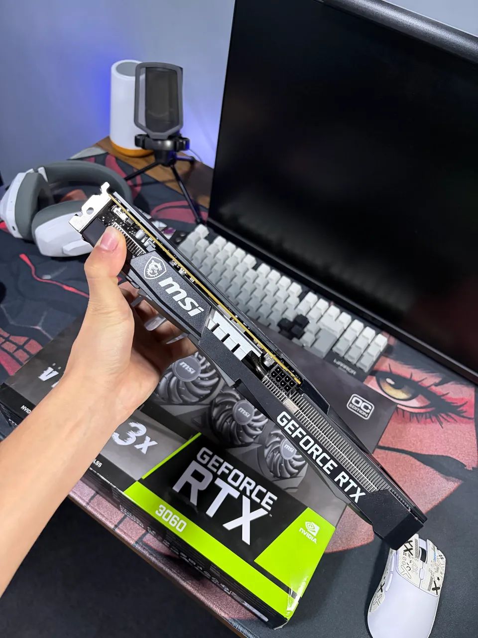 Placa de Vídeo RTX 3060 12gb MSI Ventus 3x - Foto 2
