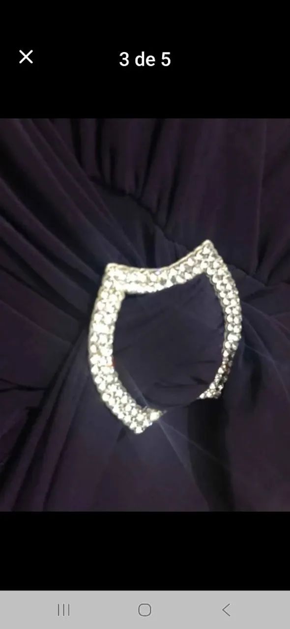  Vestido de festa Roxo - Foto 3