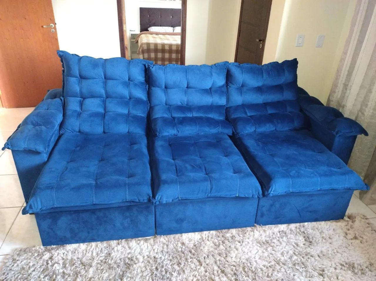Vendo sofá retrátil, impecável! - Foto 2