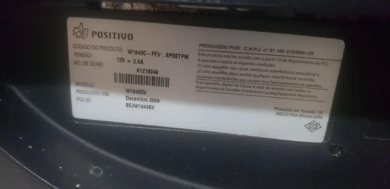 Monitor POSITIVO W1943CV - Foto 4