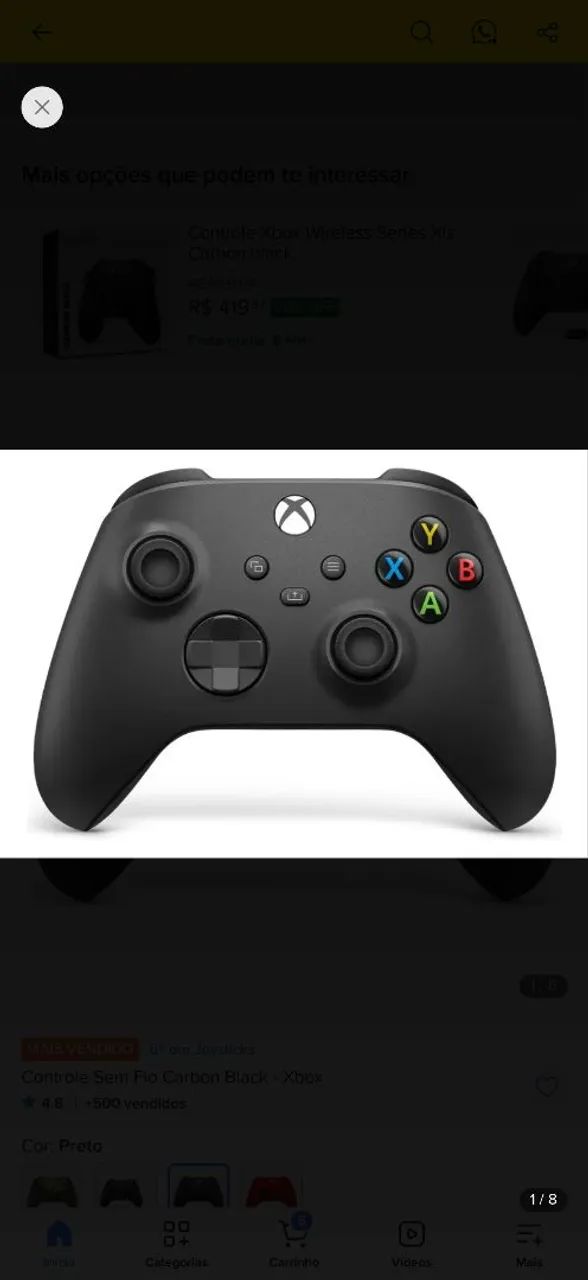 xbox carbon black