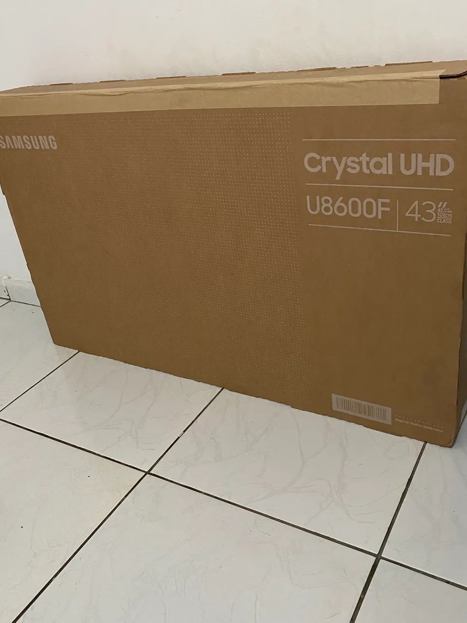 SMART TV SAMSUNG 43? 4K UHD - NOVA E LACRADA