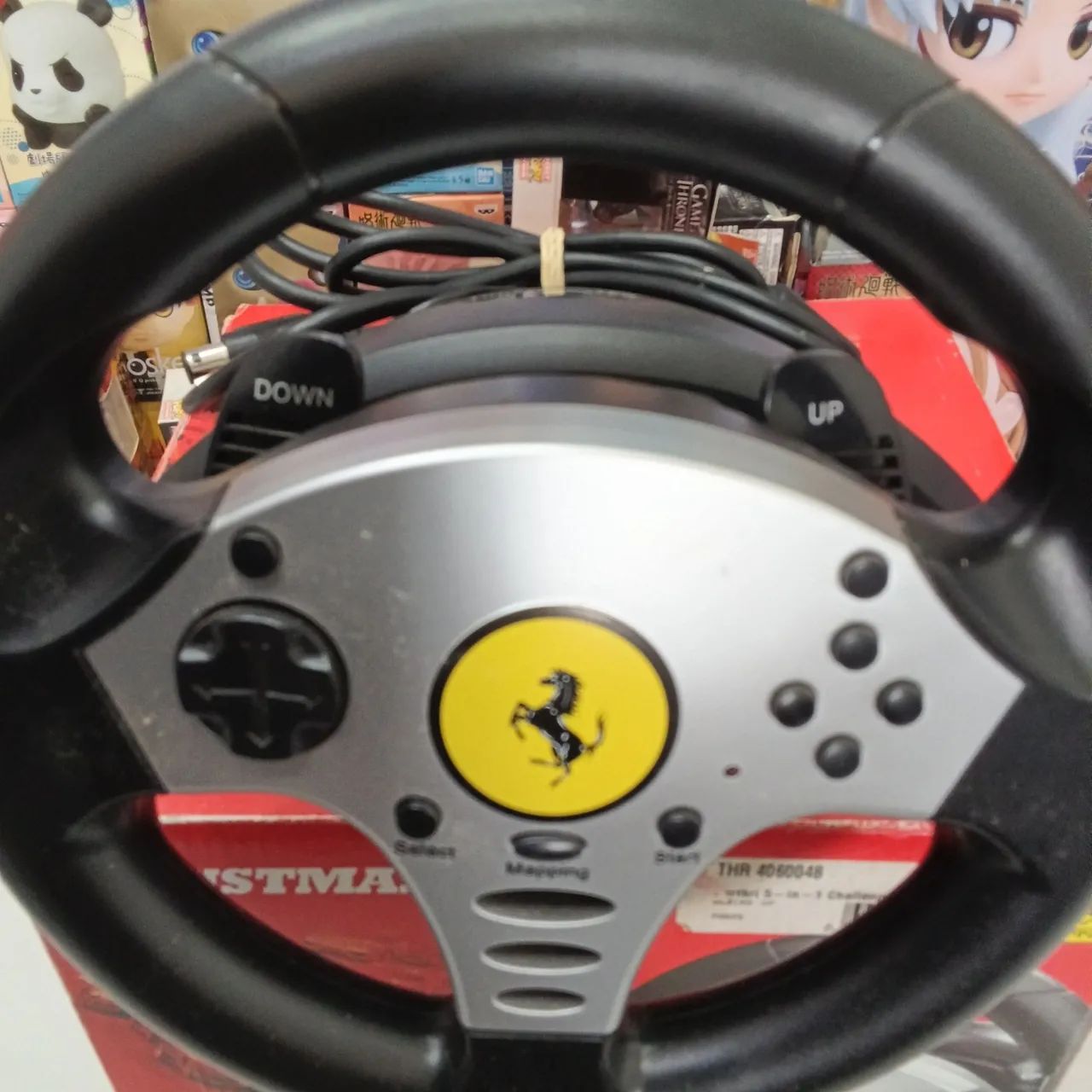 Vendo Volante com pedais THRUSTMASTER compativel com Ps2,Ps3,Pc,GameCube,Wii Semi novo - Foto 5