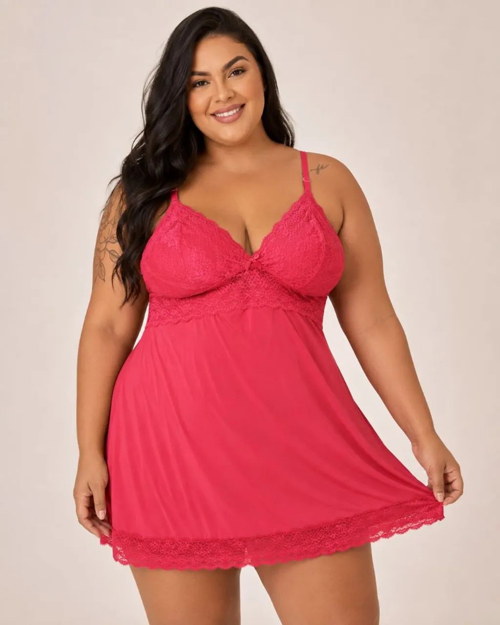 Camisola na Microfibra Plus size (VAREJO) - Foto 3