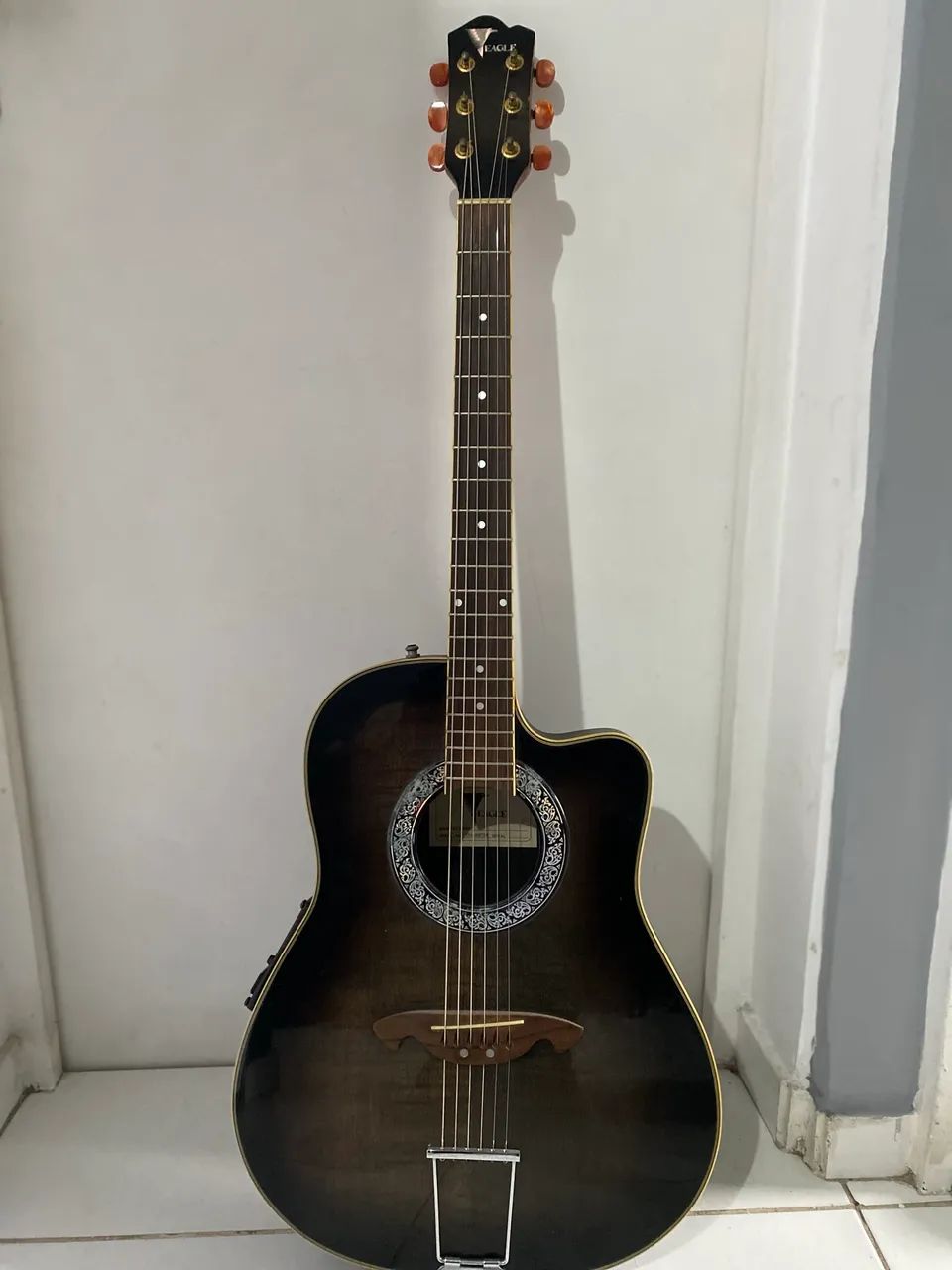 Violão Eagle Ch306 Tbk usado elétrico 