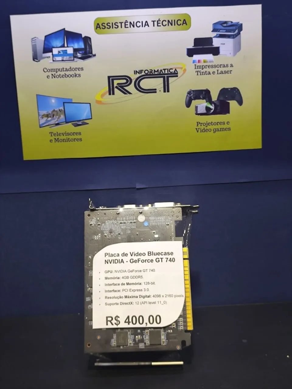 Placa de Video NVIDIA GeForce GT 740 - Foto 4