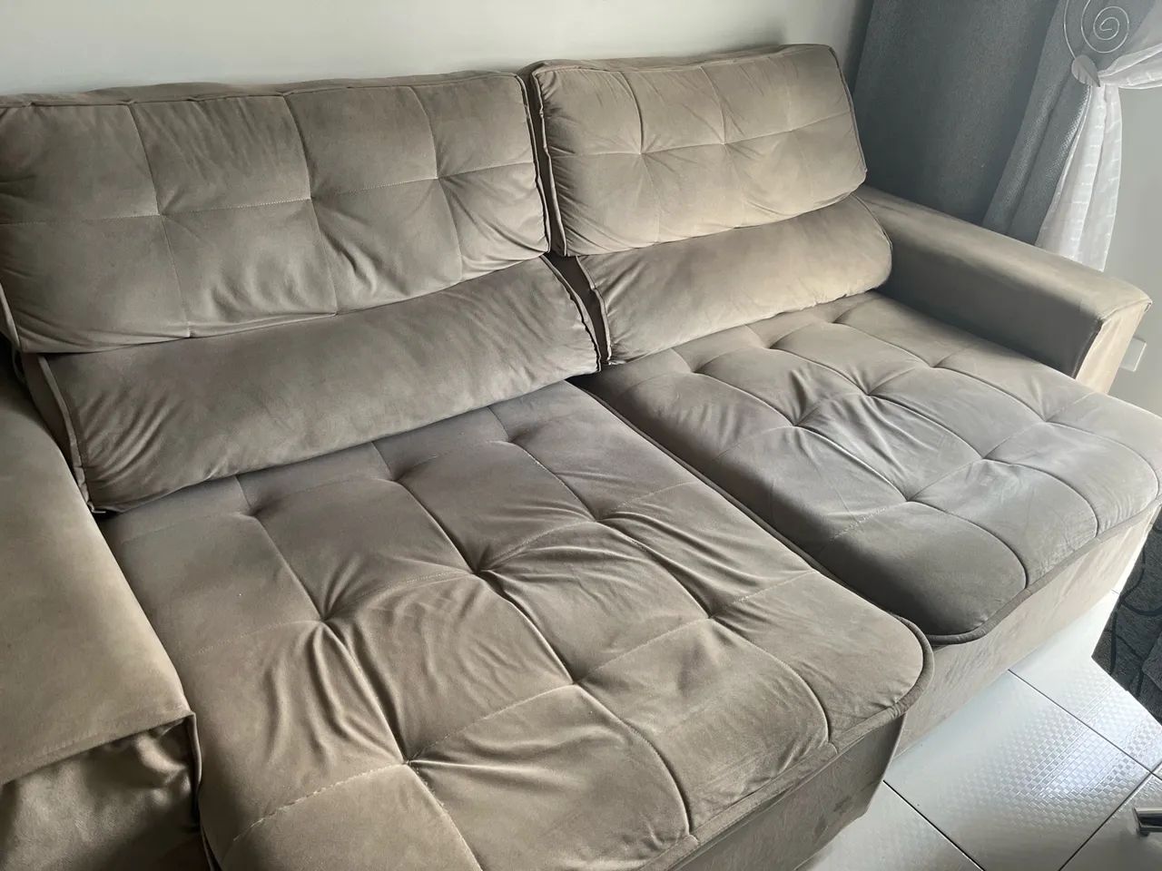 Sofá retrátil e reclinável  - Foto 4