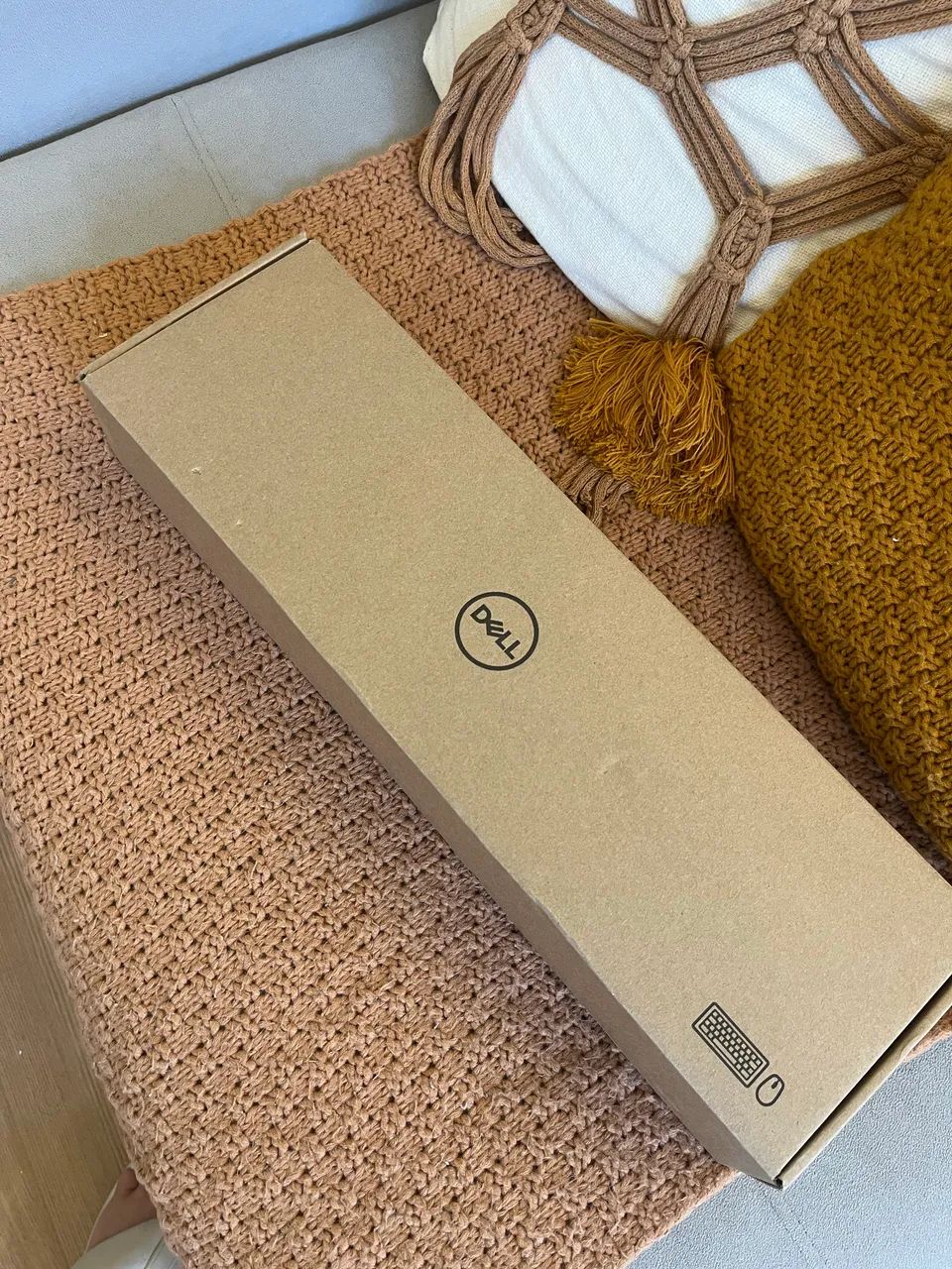 Teclado E Mouse Pro Wireless Km5221w Branco Dell - Foto 3