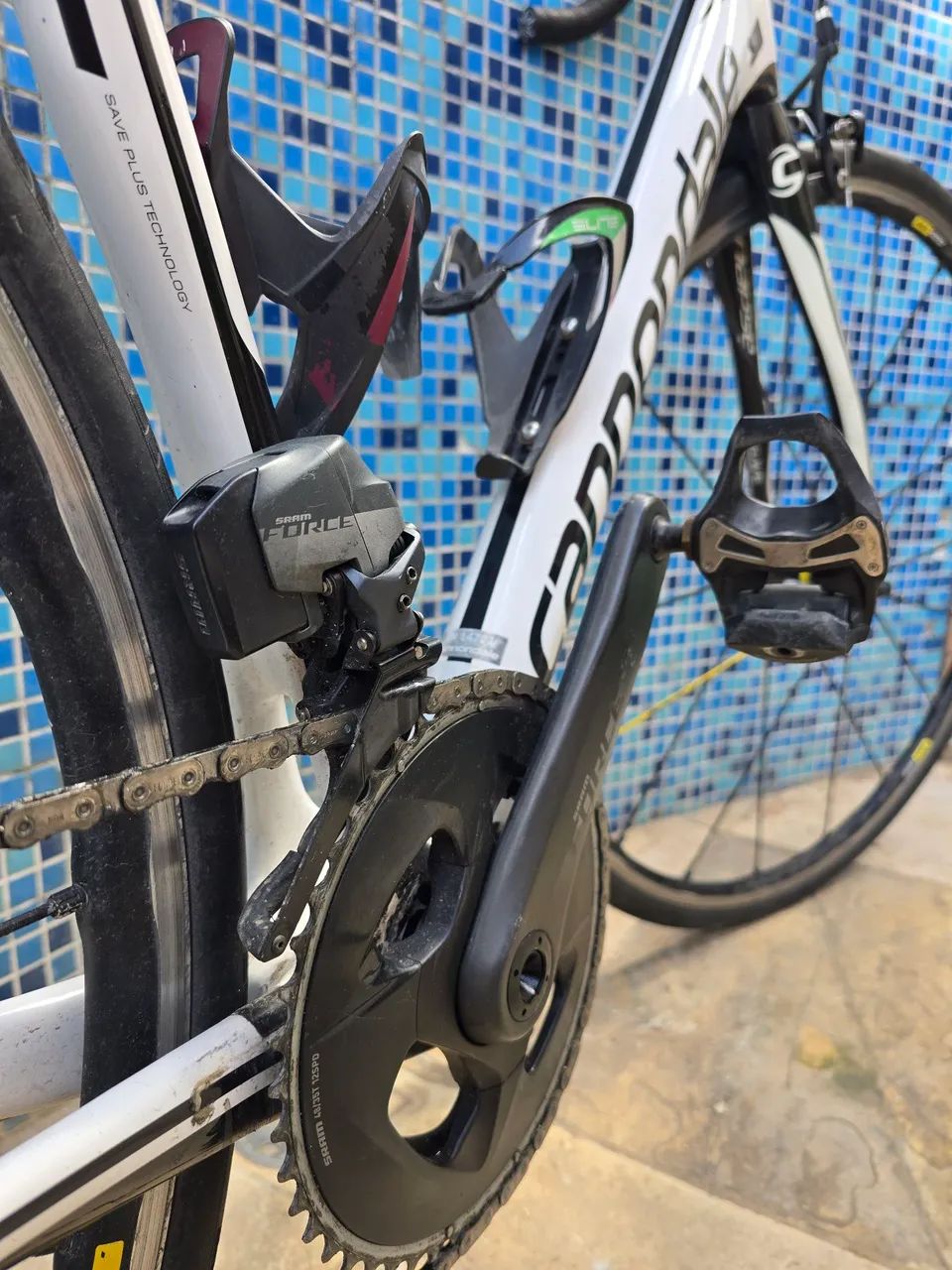Cannondale Synapse Carbon 54 | Grupo eletrônico SRAM Force - Foto 5