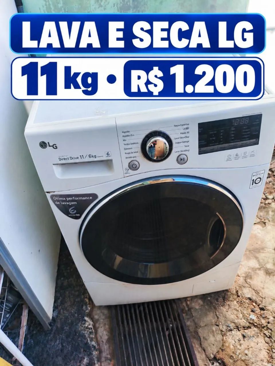 Lava e seca lg usada - Foto 5