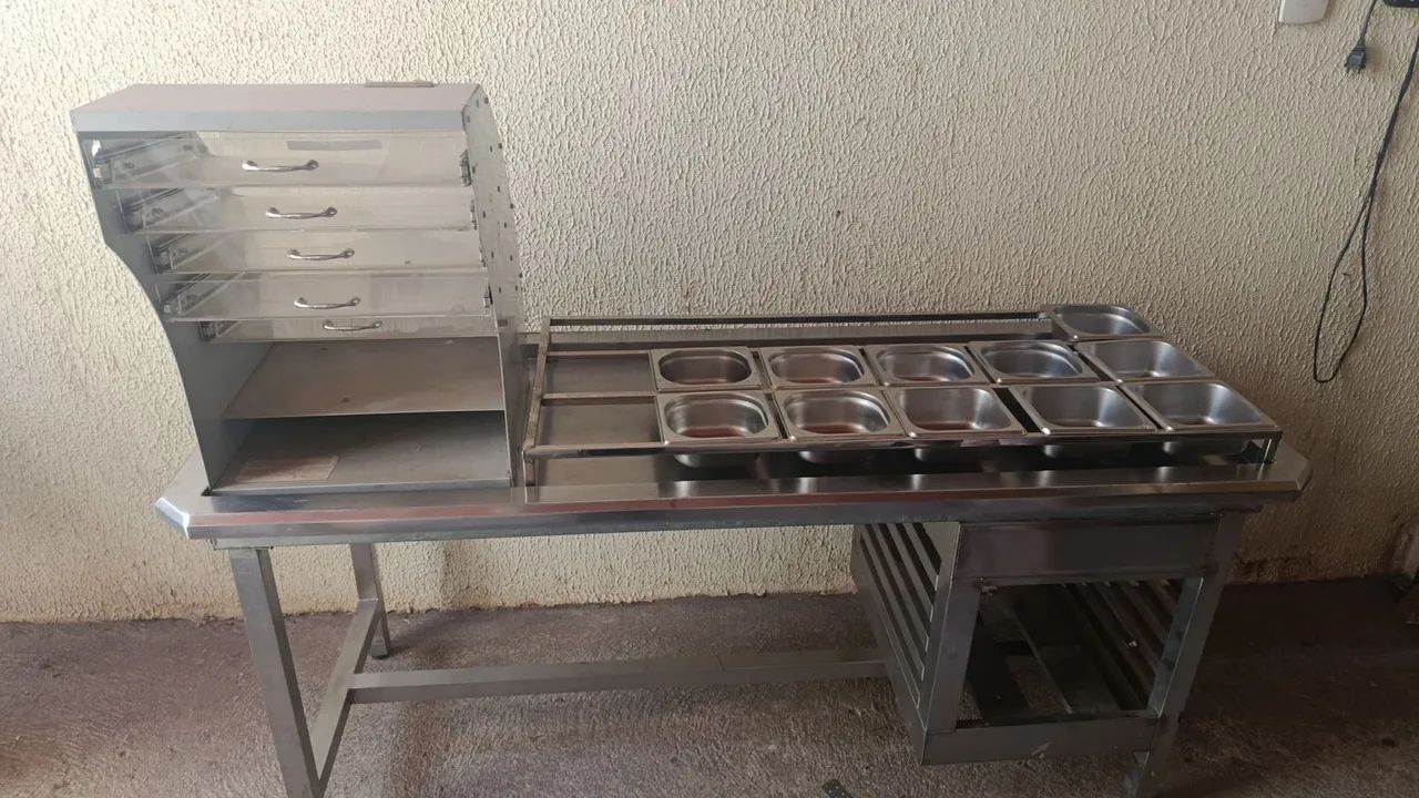 Bancada de aço 