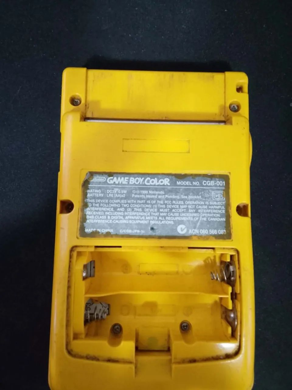 Game Boy Color Amarelo Funcionando Perfeitamente - Foto 3
