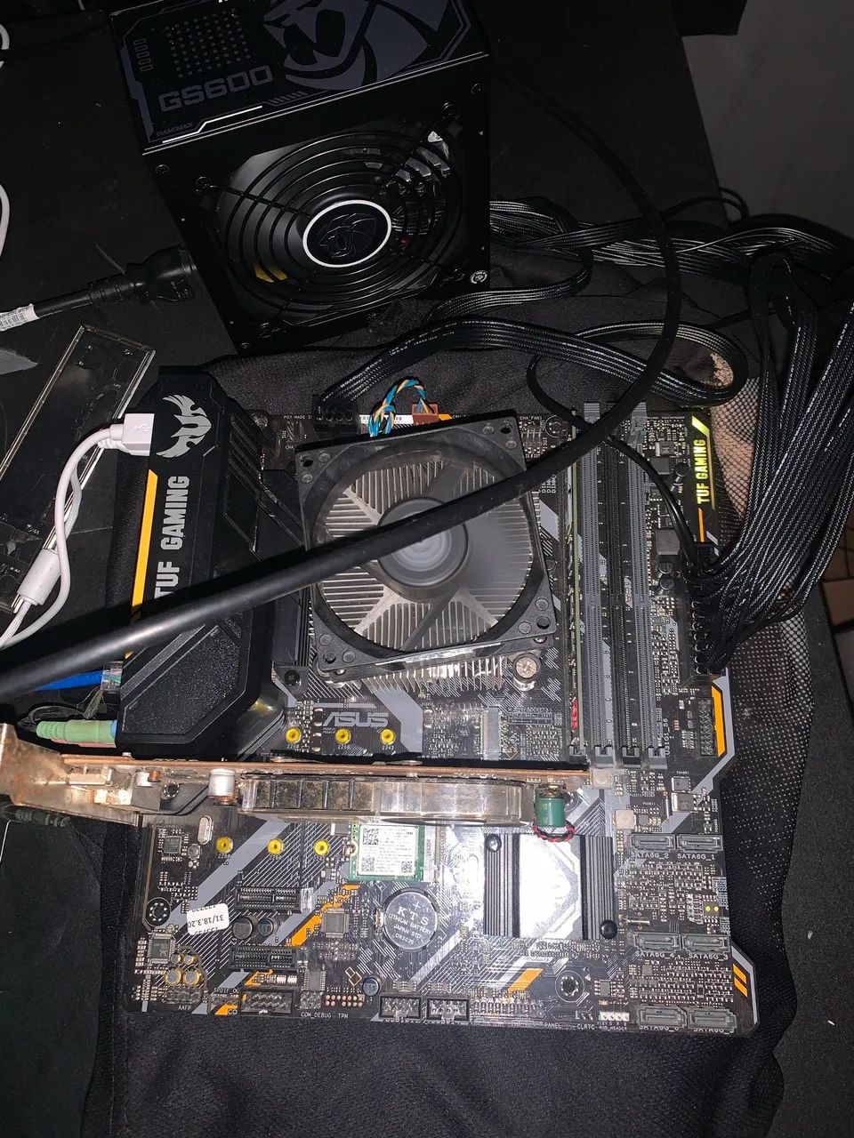 Kit processador memória e placa mãe