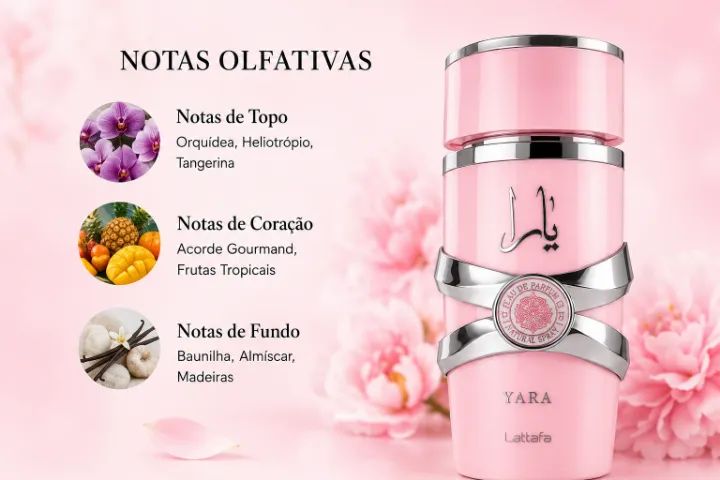 Perfume Assad Lataffa Yara 100ml Eau De Parfum 100% Original Edp - Foto 5