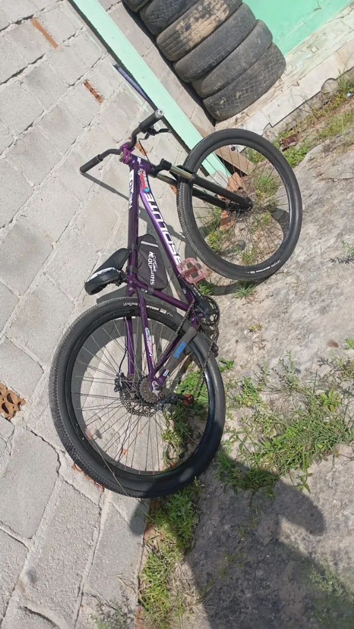 Bicicleta aro 29 absolute roxa  - Foto 3