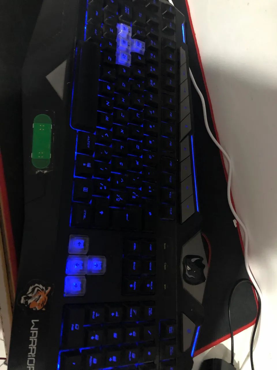 Mouse e teclado com rgb semi mecânico  - Foto 4