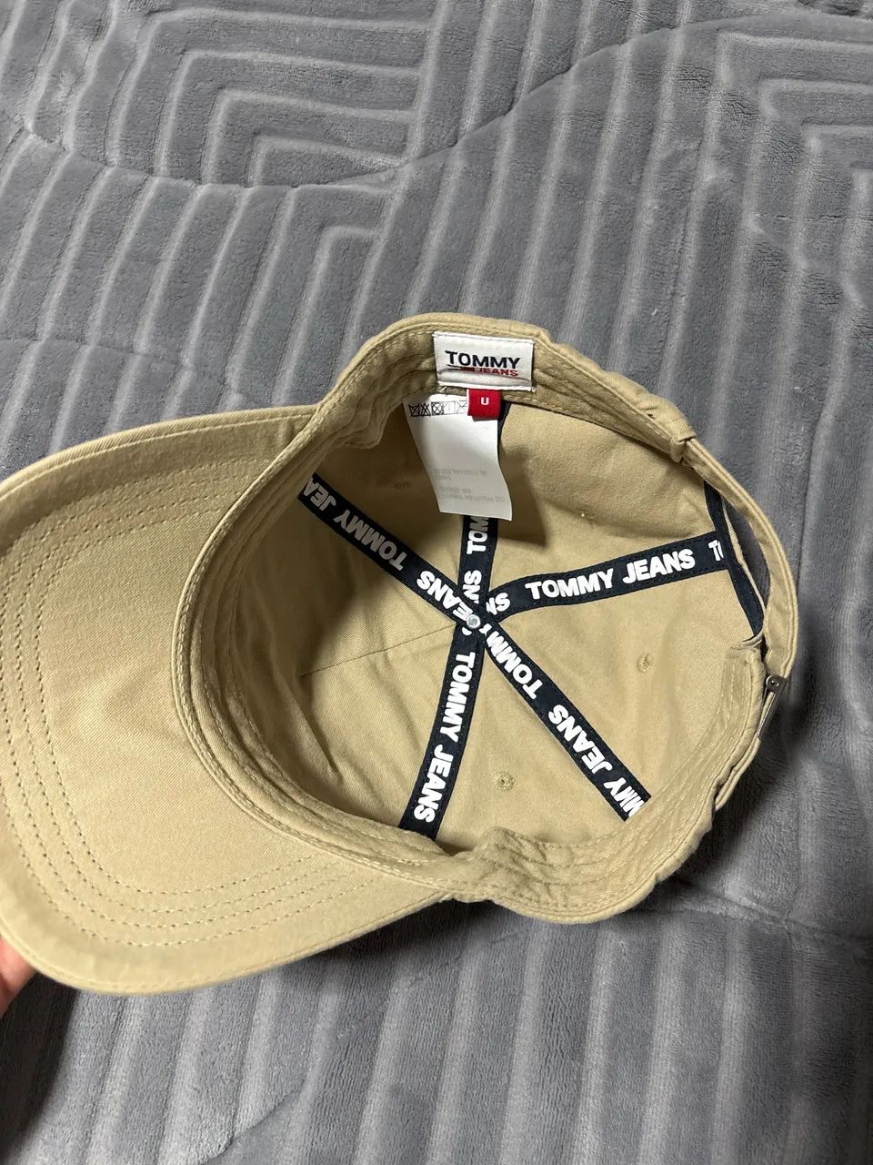 Boné Tommy Jeans Beige / Caqui Original - Foto 3