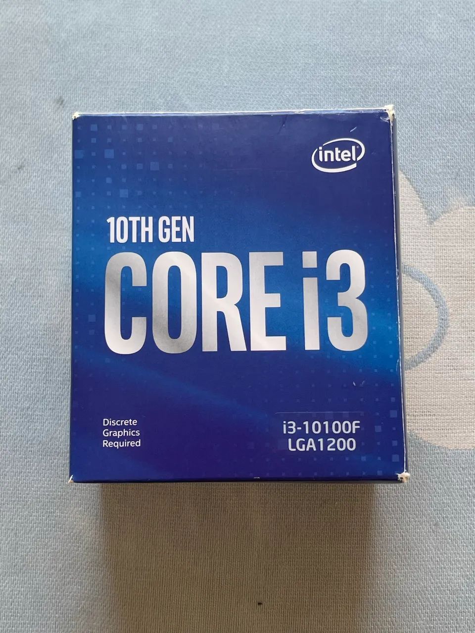 Processador Intel I3 10100F semi novo 