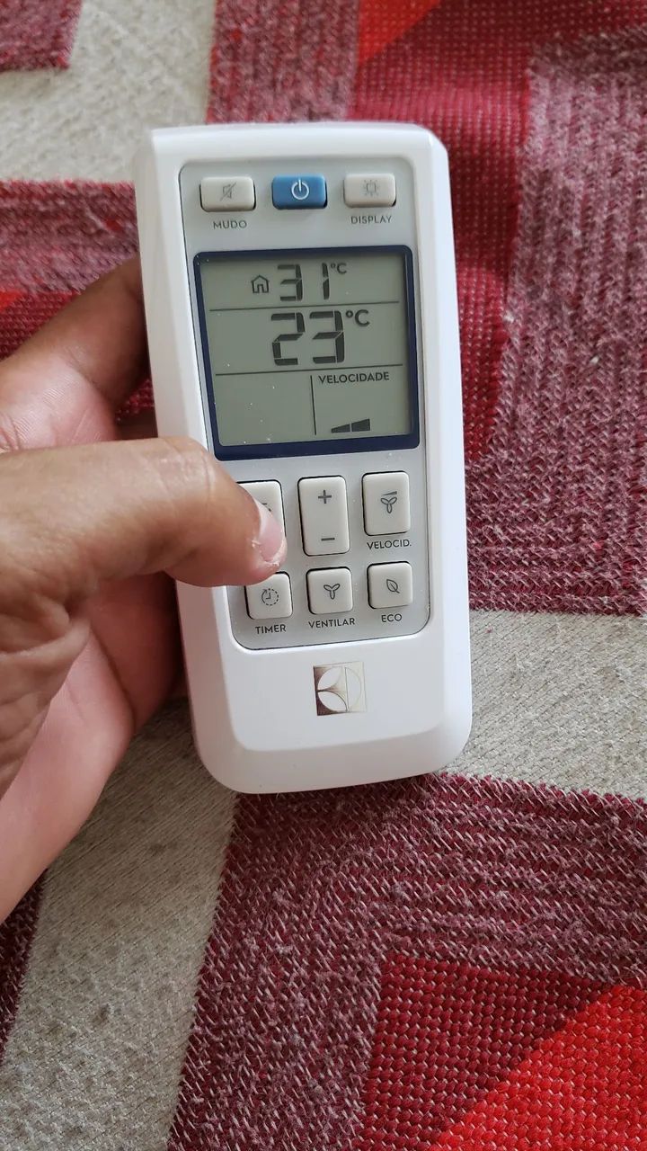 Controle de ar condicionado 