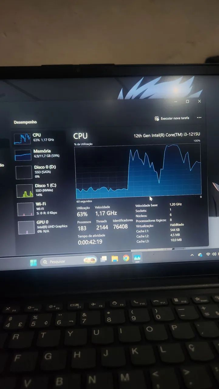 NOTEBOOK I3 12 GEN  - Foto 2