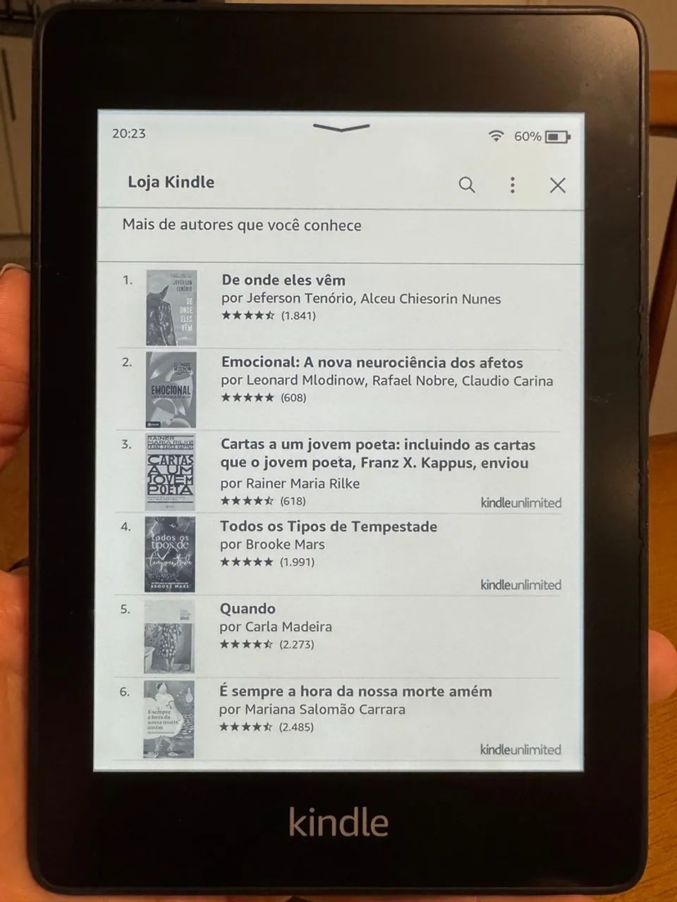 Kindle paperwhite 10ª geração  - Foto 2