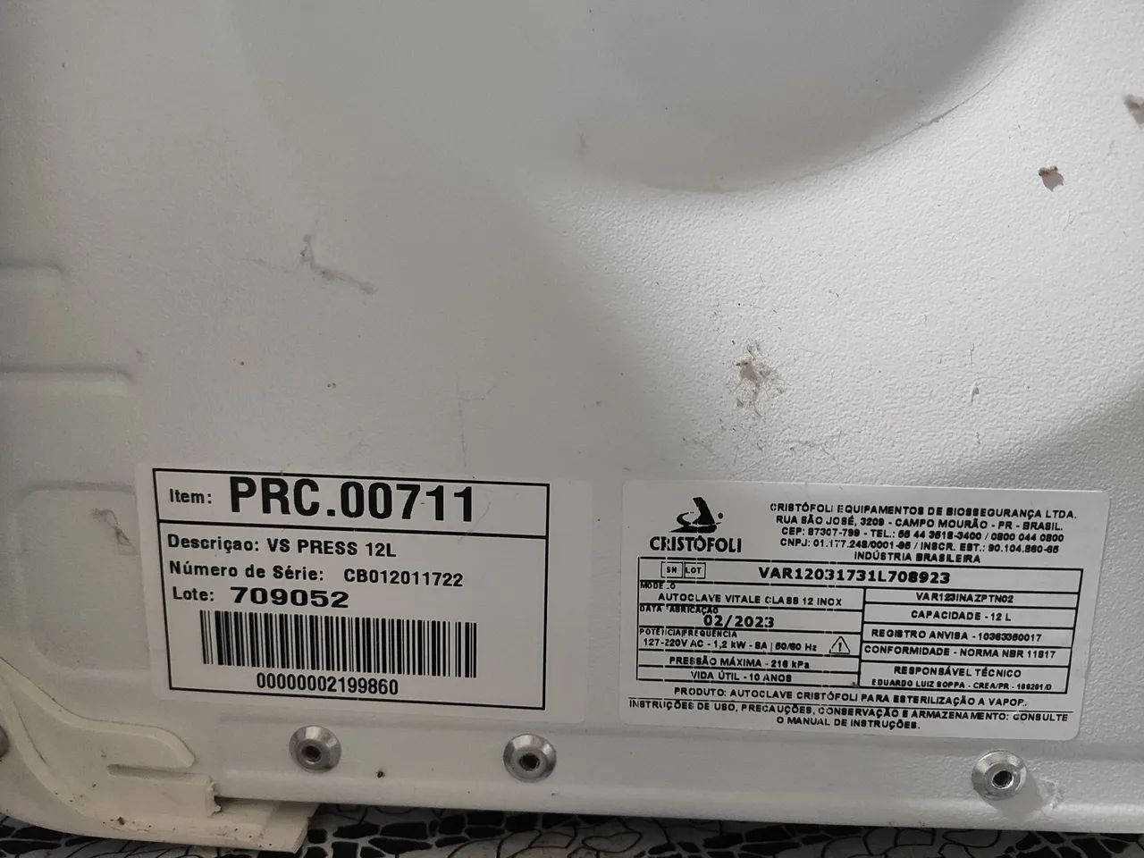 Autoclave Cristofol Vitale 12L  - Foto 4
