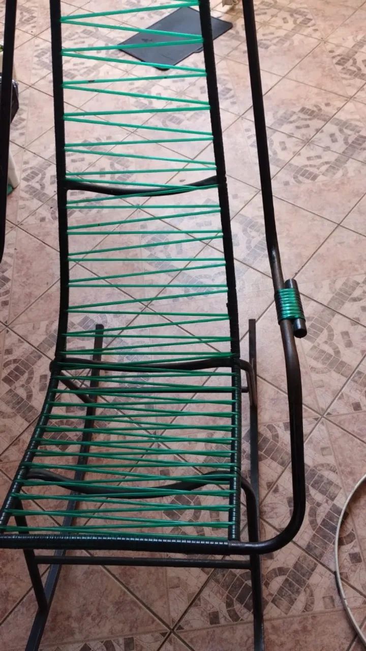Cadeira de varanda e balanço tubular  - Foto 4