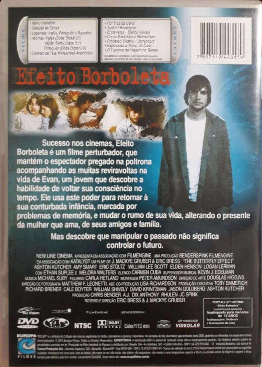DVD Efeito Borboleta - Foto 2
