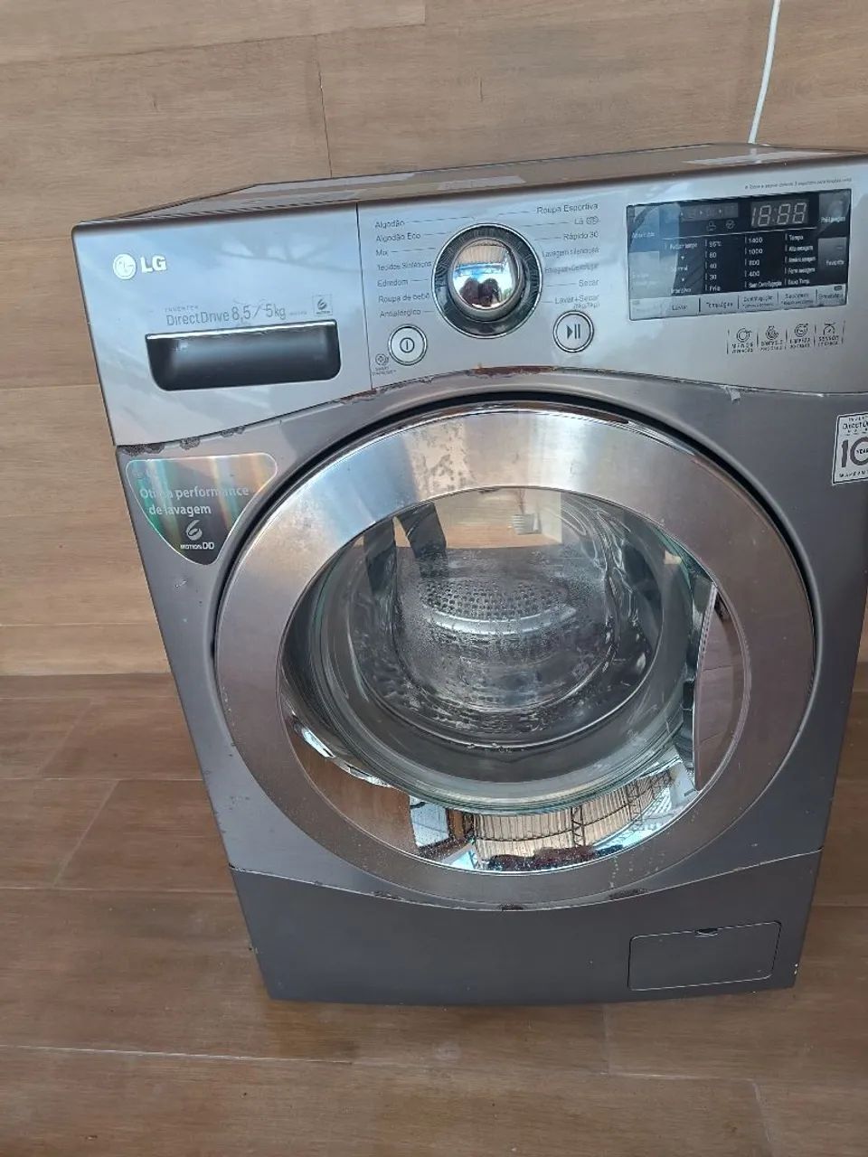 Máquina de lavar e secar 