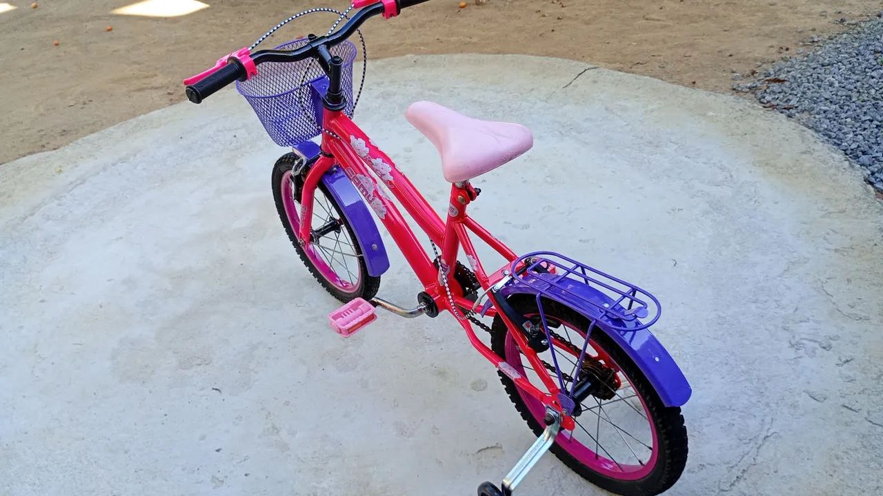 Bicicleta infantil aro 16 reformada  - Foto 2