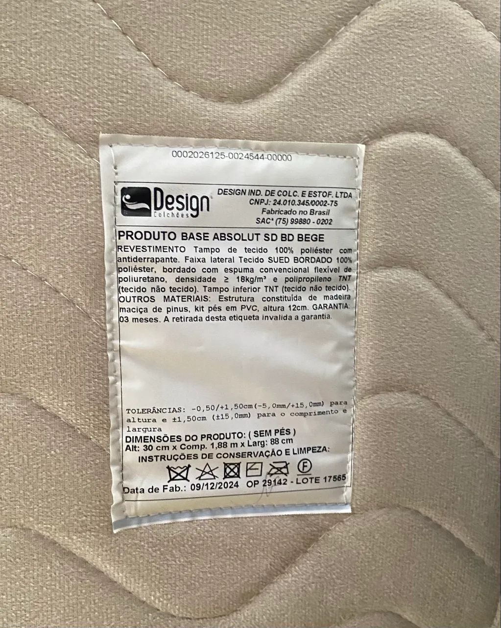 cama box de solteiro nova - Foto 4