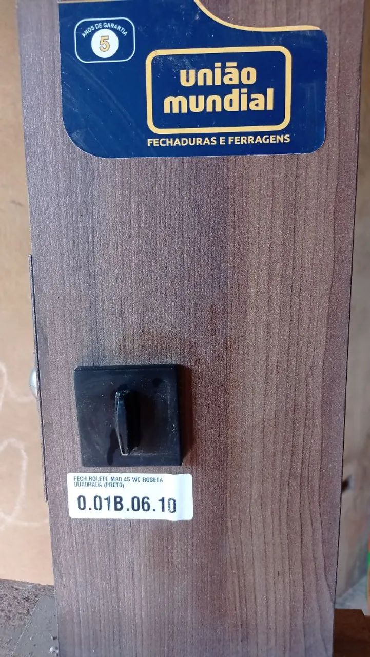 Fechadura para porta de correr 