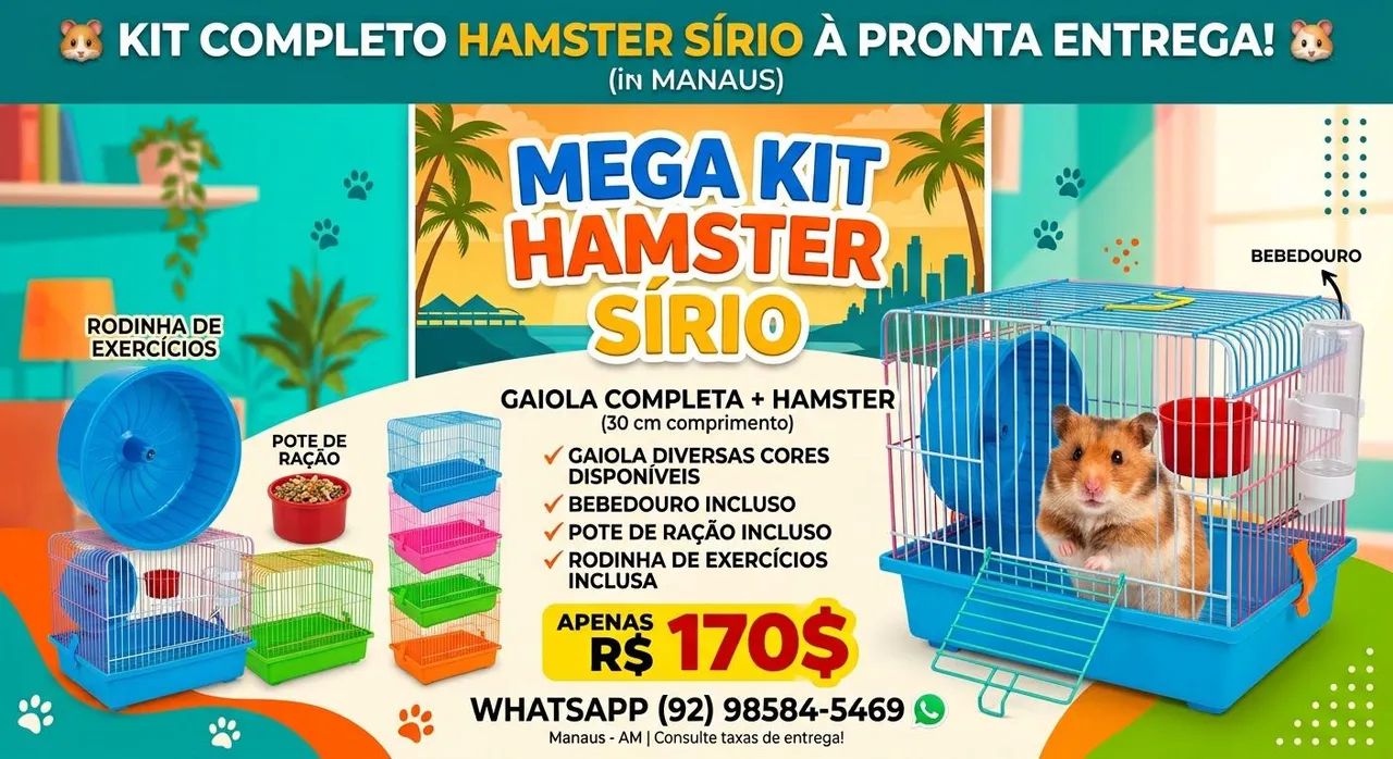 Hamster e Gaiola - Foto 2