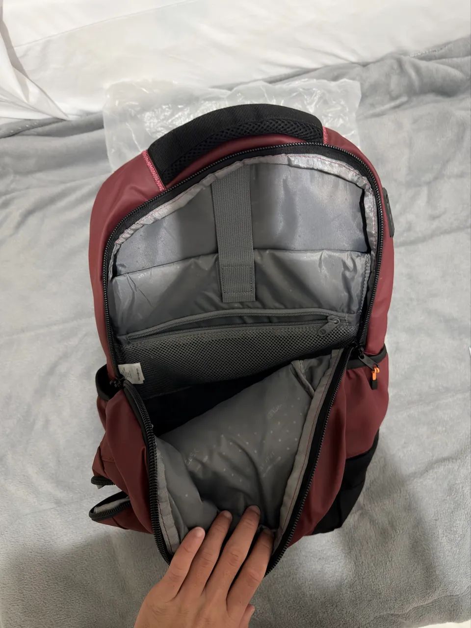 Mochila Samsonite Ignition (social na cor Bordo) - Foto 2