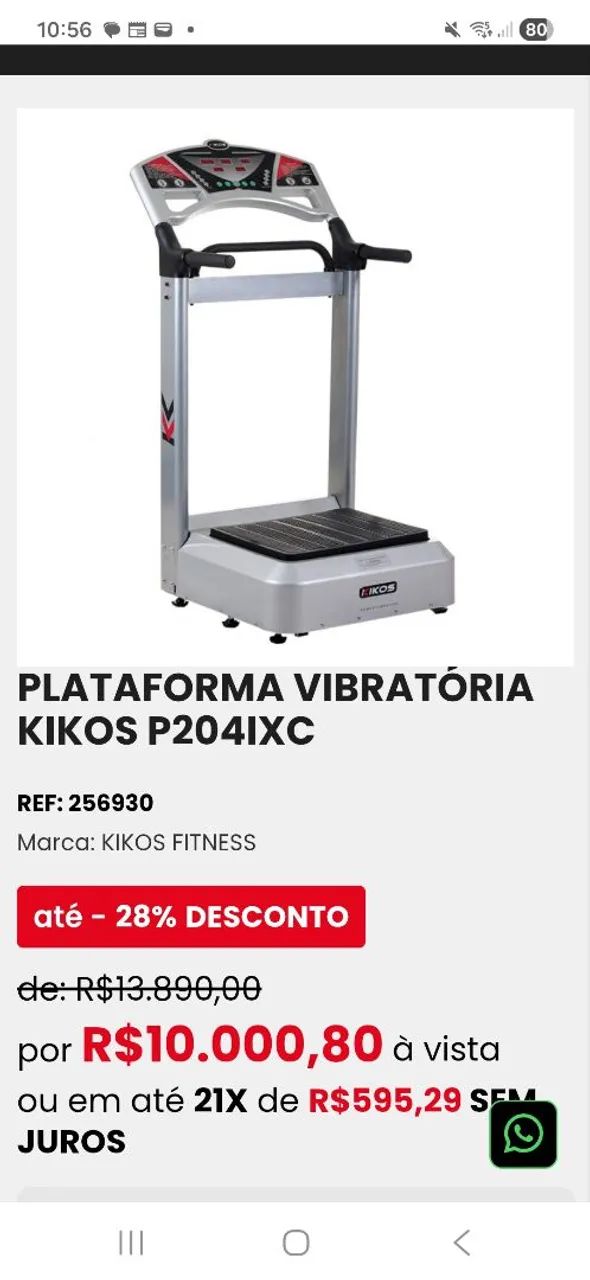 Plataforma Vibratória Profissional Kikos  - Foto 2