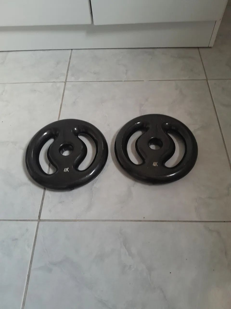 par de anilhas 4 kilo 